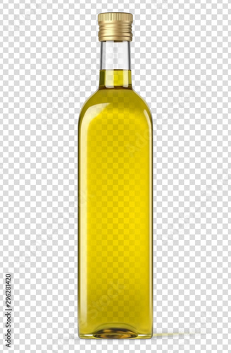 Bouteille d'huile d'olive vectorielle 2