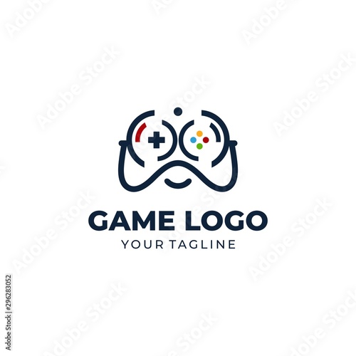Game Zone Logo Template Design Vector