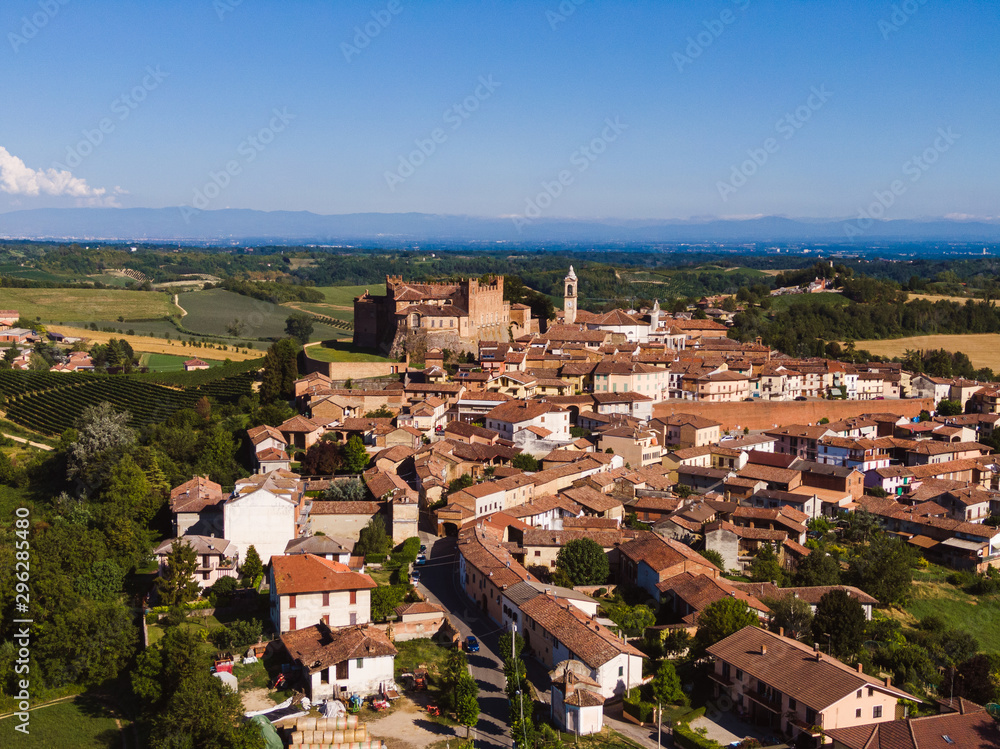 Landscape of Montemagno Monferrato, unesco world heritage