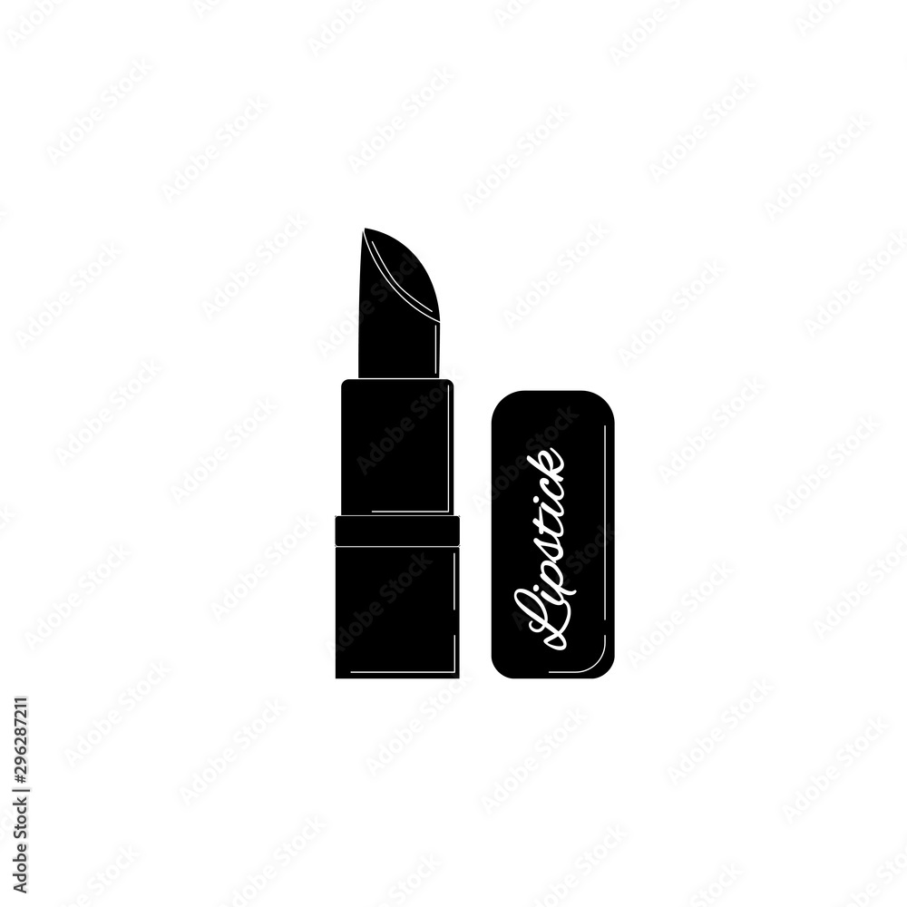 lipstick simple icon. Vector illustration for design lipstick simple icon. Vector illustration for design