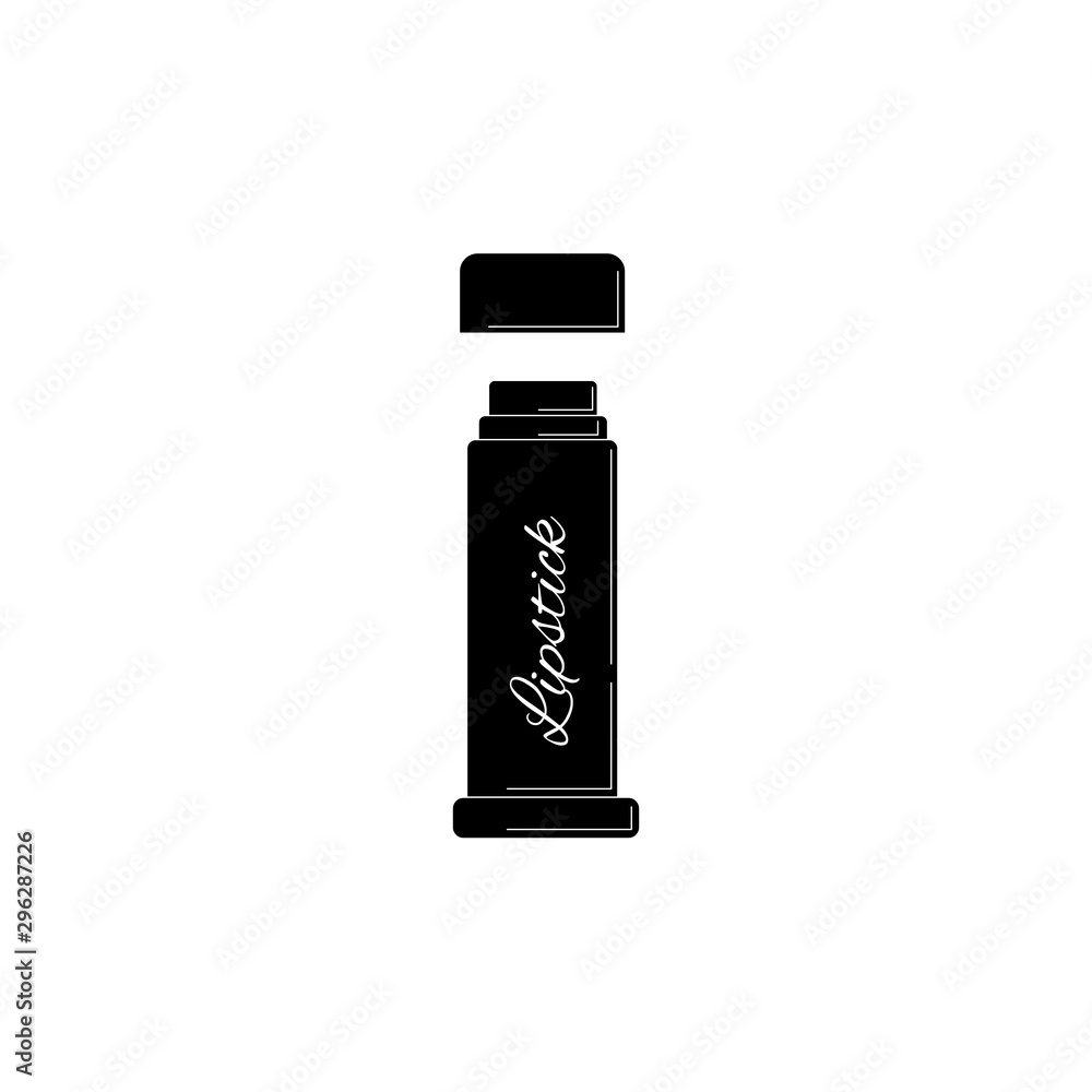 lipstick simple icon. Vector illustration for design lipstick simple icon. Vector illustration for design