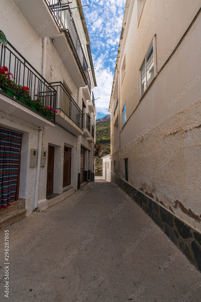 one of the highest villages in Spain (Trevelez)