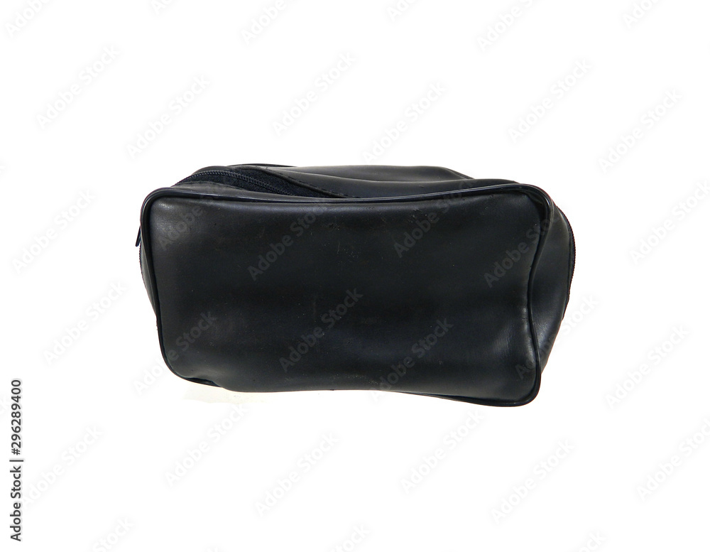 Fototapeta premium case for glasses isolated on white background