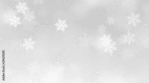 Abstract christmas snowflakes background