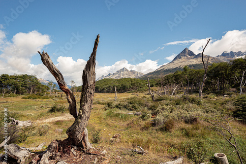Feuerland Patagonien Ushuaia Laguna Esmeralda wandern