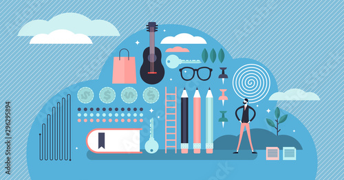 Perfectionism vector illustration. Flat tiny no error system person concept