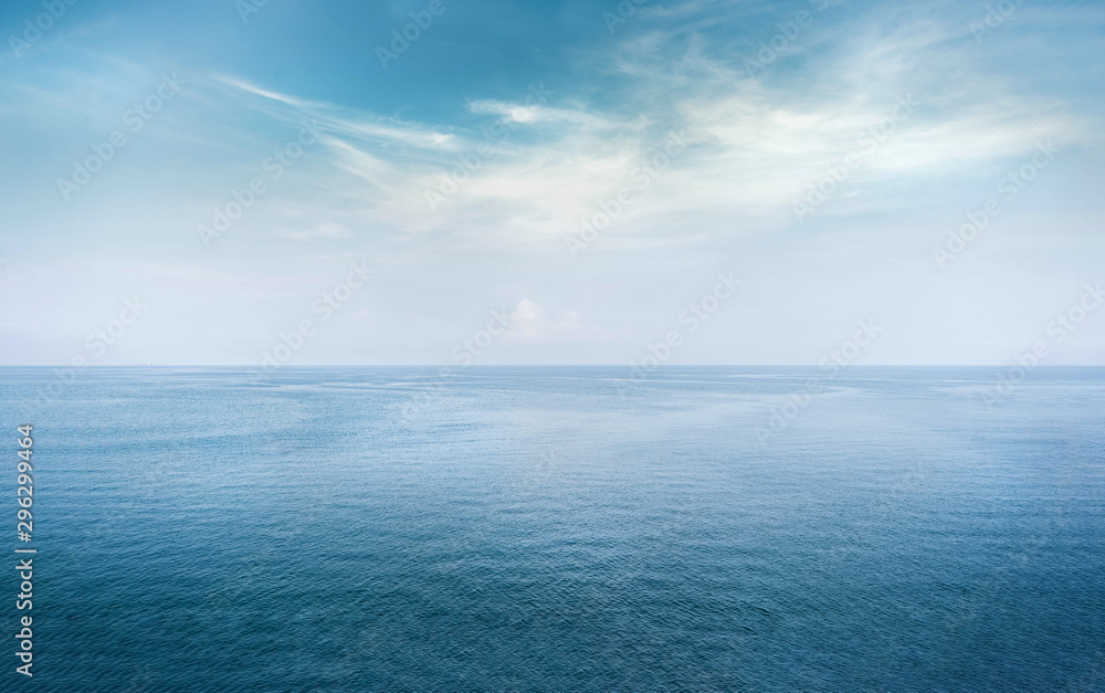Seascape color blue beautiful and clam Seascape color blue beautiful and clam