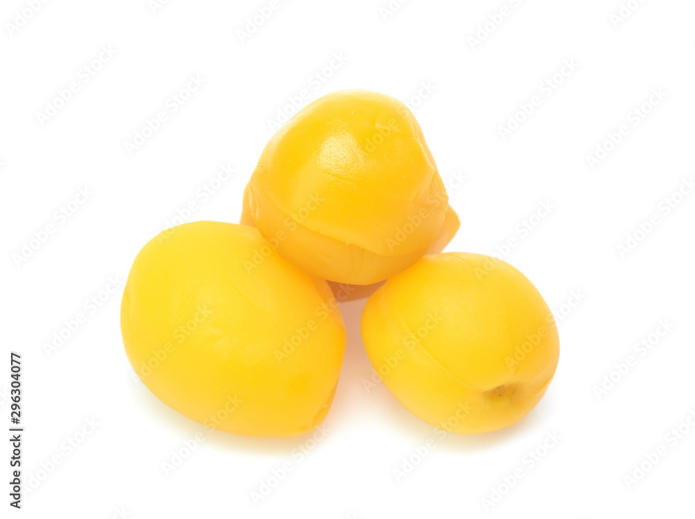 peach halves isolated on white background peach halves isolated on white background