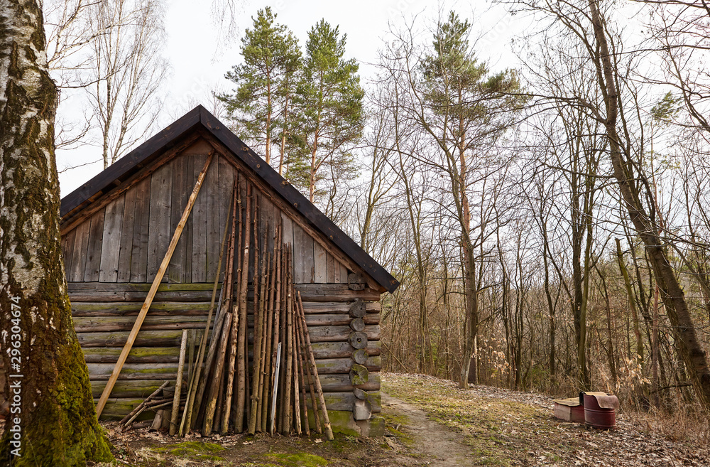 The old shed from the log cabin The old shed from the log cabin