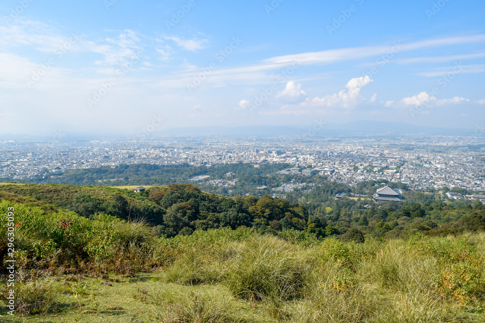 若草山からの風景 若草山からの風景