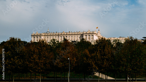 The Royal Palace. Palacio de Oriente, Madrid landmark