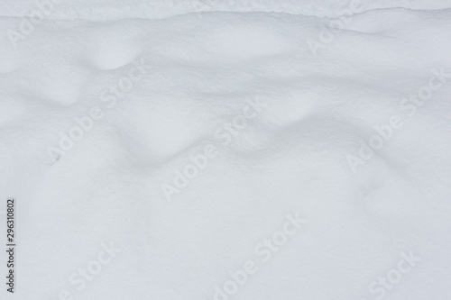 snow texture in winter, white background © ImagineDesign