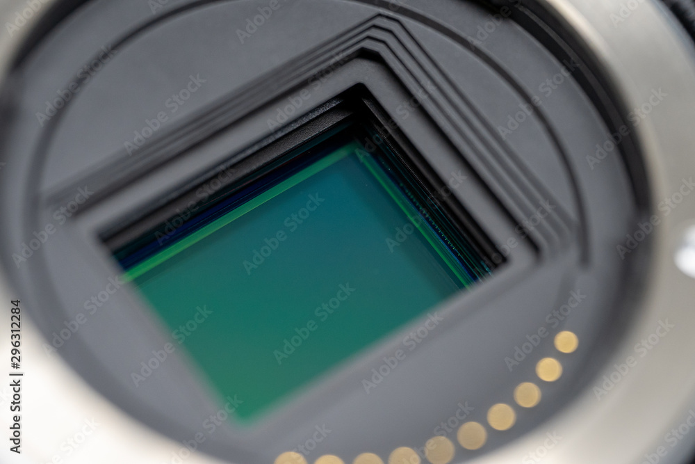 Camera Sensor Closeup