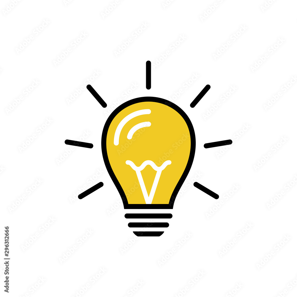 Bulb light vector icon. Lighting Electric lamp.Light Bulb icon vector, isolated on background. Electricity, shine. Thinking icon vector. Thinking Bulb light vector icon. Lighting Electric lamp.Light Bulb icon vector, isolated on background. Electricity, shine. Thinking icon vector. Thinking