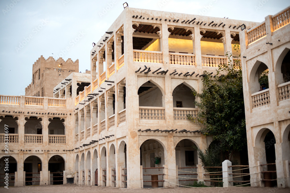 Arabic palace in Qatar