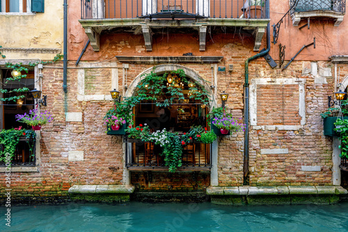 View of houses in Venice, Italy