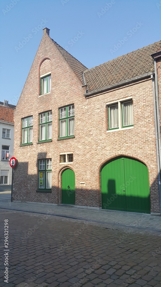 Street in Brugge Street in Brugge