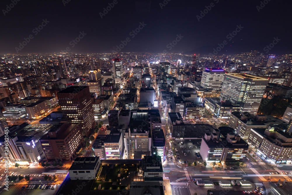 Fototapeta premium 札幌の夜景