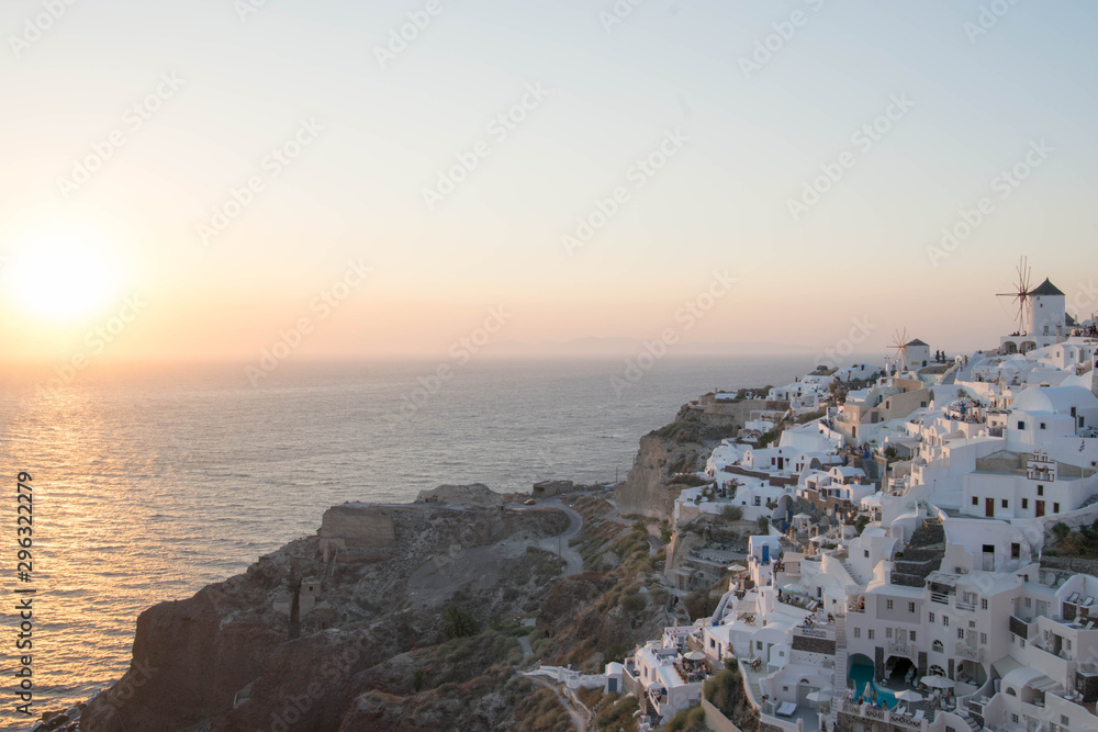 Fototapeta premium Sunset / Greece / Santorini