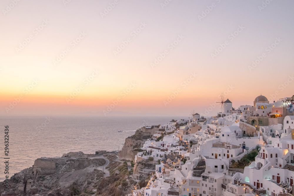 Sunset / Greece / Santorini