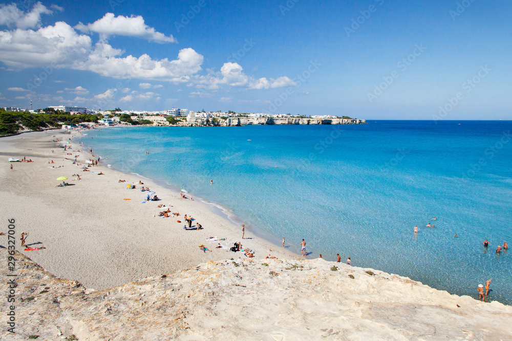 Torre dell'Orso shore in september Torre dell'Orso shore in september