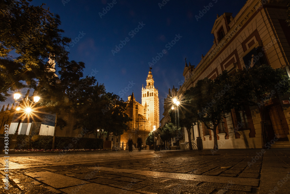 Night Sevilla street
