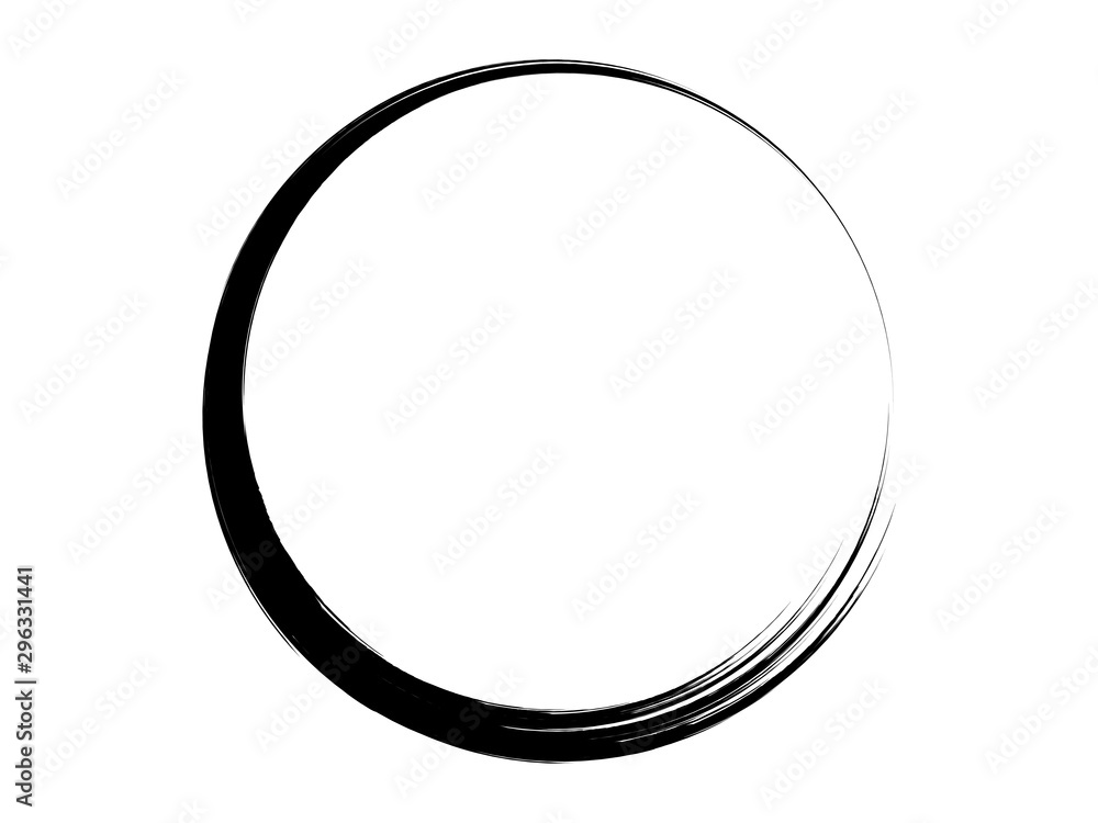 Grunge circle made with paint.Grunge oval frame made of black ink. Grunge circle made with paint.Grunge oval frame made of black ink.