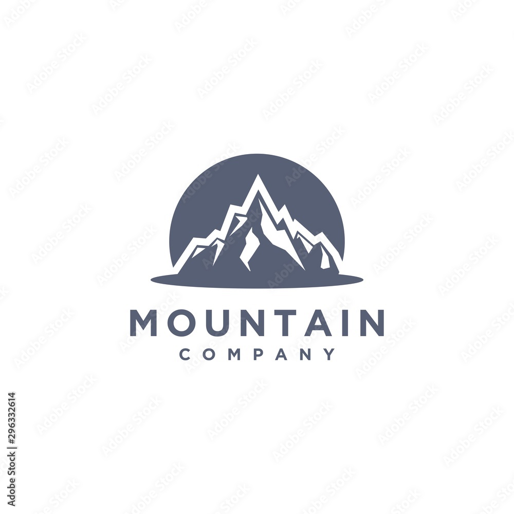Lake and Mountain logo design inspiration