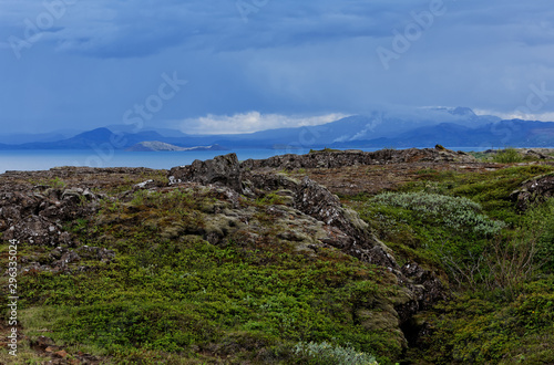 Landscape of Iceland, Silfra column