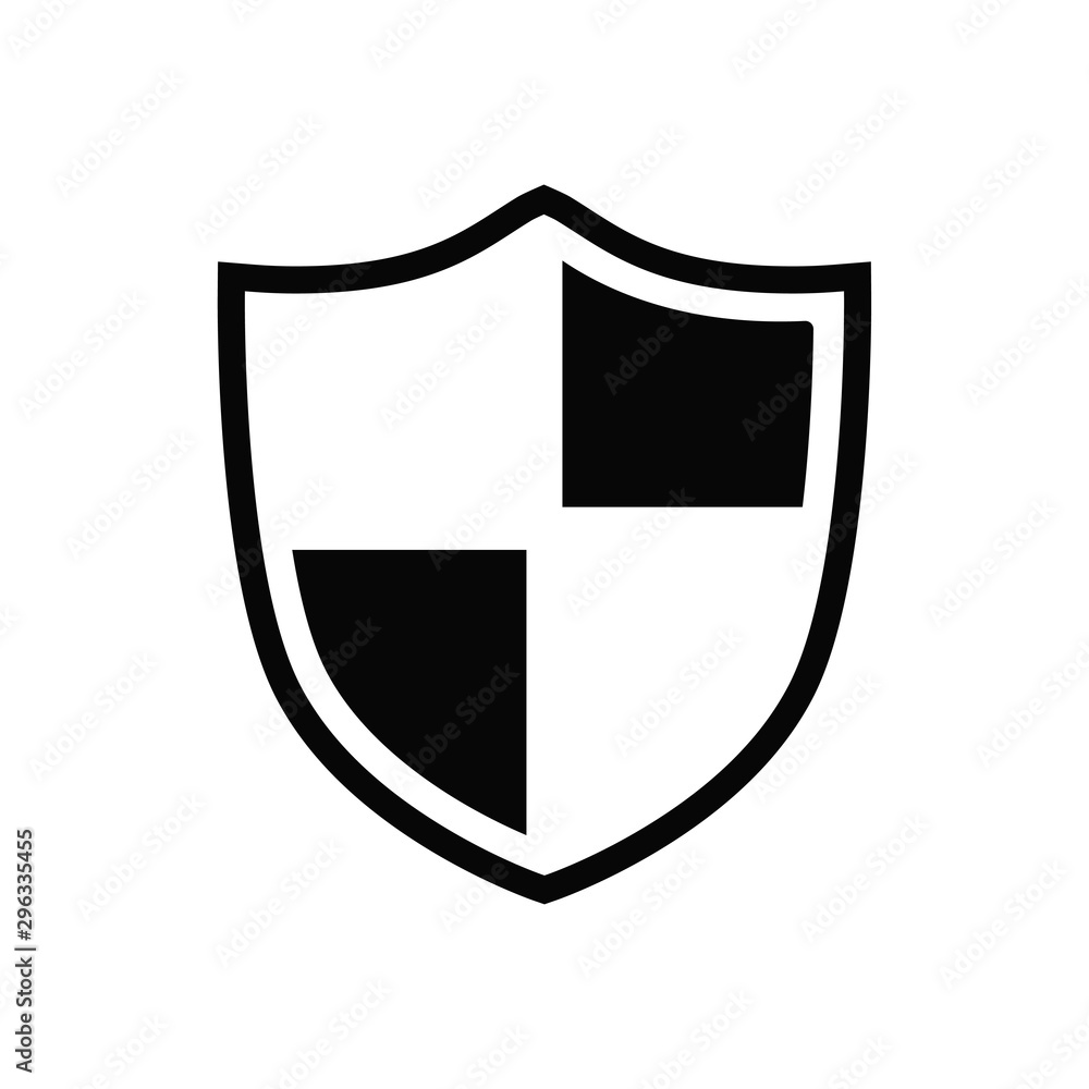 shield icon vector flat style collection shield icon vector flat style collection