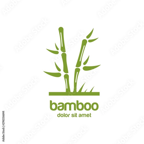 bamboo logo vector icon download template