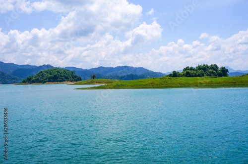 tropical island in the lake © yaangsgap