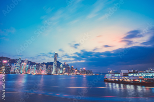 Hong Kong Victoria Harbor landscape