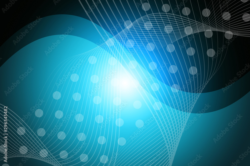 Obraz premium abstract, blue, design, wave, light, wallpaper, technology, illustration, digital, line, pattern, texture, lines, curve, space, backdrop, graphic, motion, futuristic, art, tunnel, shape, black