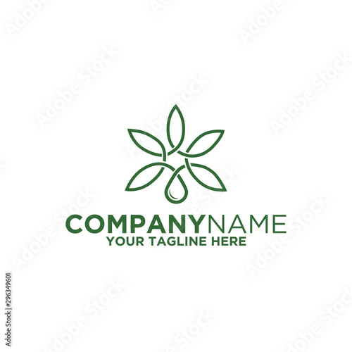 Cannabis fluid logo