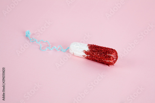 tampon paillettes