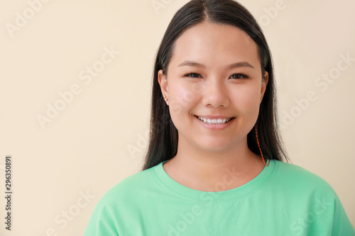 Portrait of beautiful Asian...