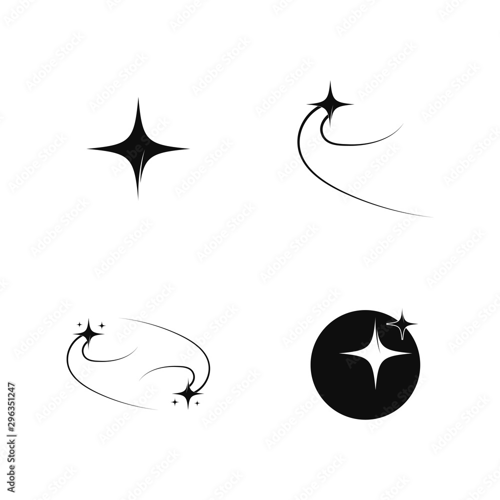Star Logo Template vector icon illustration design Star Logo Template vector icon illustration design