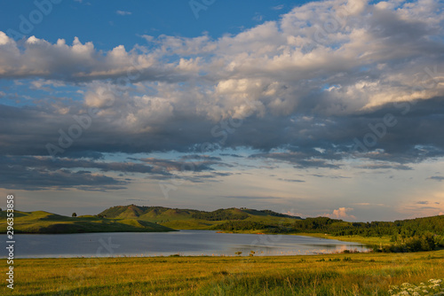 Russia. The South Of Western Siberia. The Republic of Khakassia in the area of lake Shira.