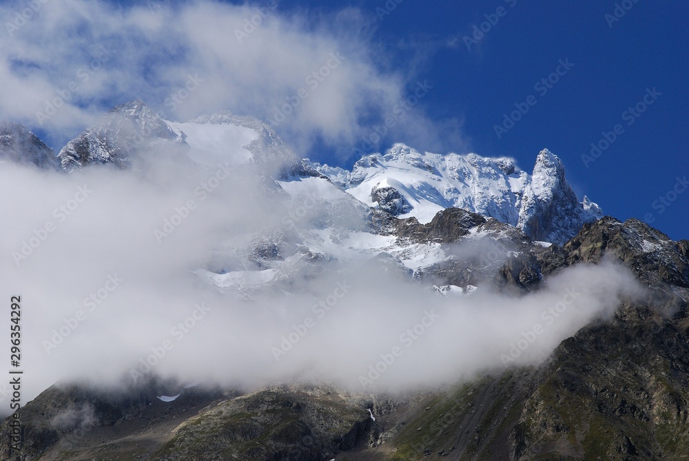 Massif de la Meije, Parc National des écrins, France