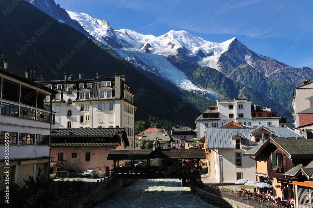 Mont Blanc depuis Chamonix