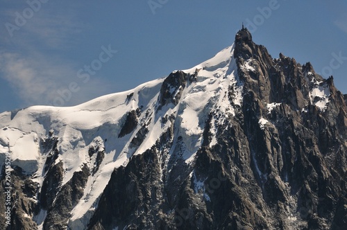 Aiguille du midi, massif du Mont Blanc, Haute Savoie, France © Luc Bianco