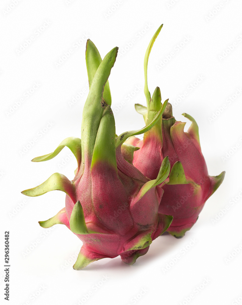 Dragon fruit isolated on white background Dragon fruit isolated on white background