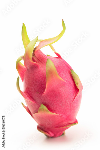 Dragon fruit isolated on white background..