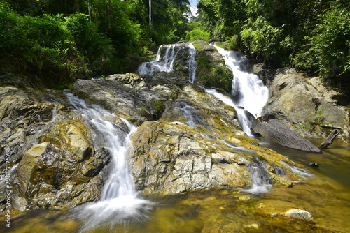 Fototapeta Naklejka Na Ścianę i Meble -  Si Pho Waterfall in deep forest