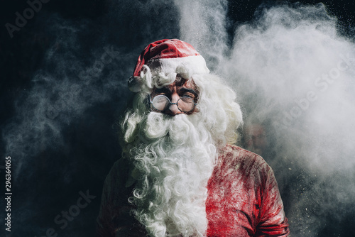 Portrait of Santa Claus photo