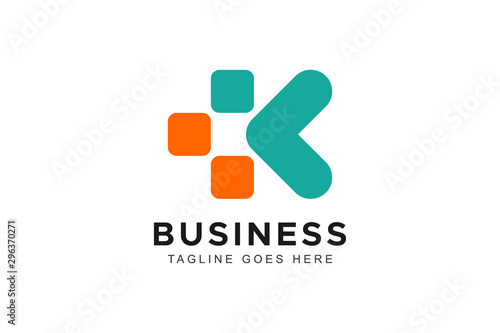 Abstract Letter K Logo Company Logo Vector Logo Template