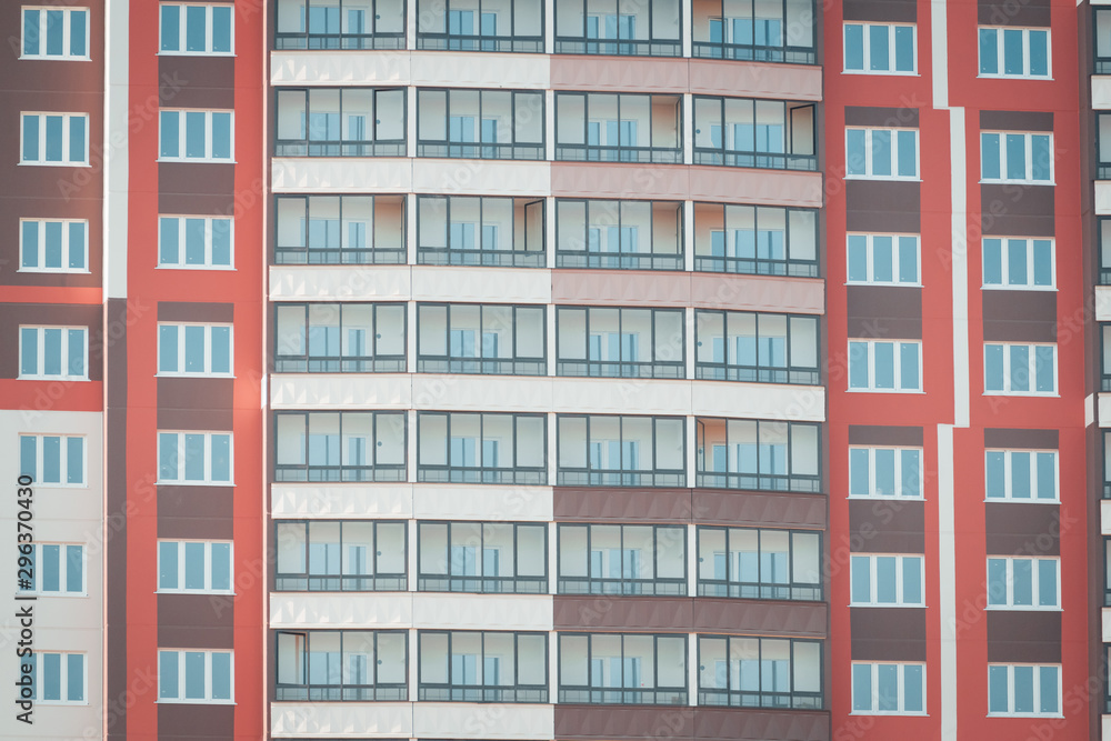 Residential building facade background texture Residential building facade background texture
