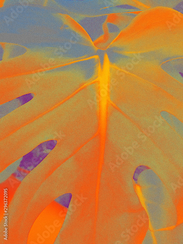 Abstract of leaf