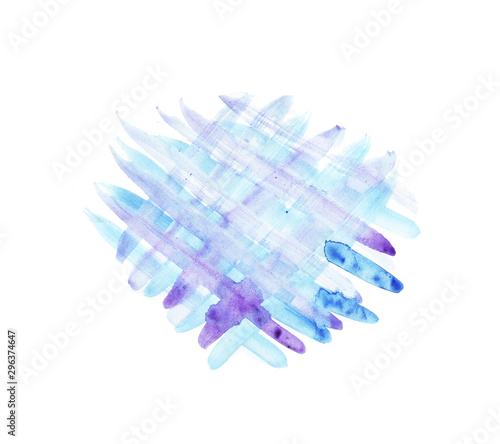 blue-blue lattice or cell on a white background